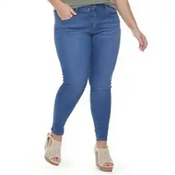 Kohl's Juniors' plus size so® low-rise jeggings offer