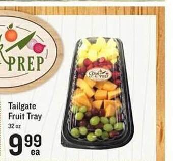 Tailgate fruit tray