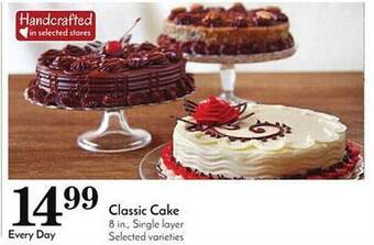 Pavilions Classic cake offer