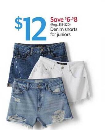 Bealls Denim shorts for juniors offer