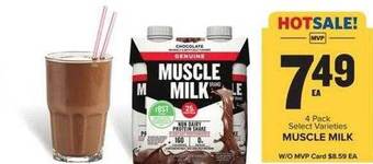 Food Lion Muscle milk offer