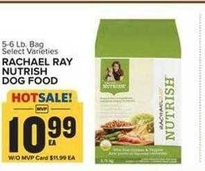 Food Lion Rachael ray nutrish dog food offer