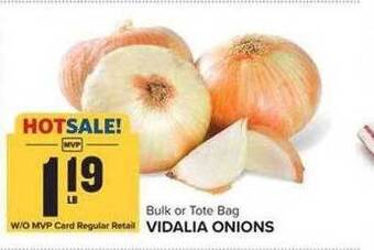 Food Lion Vidalia onions offer