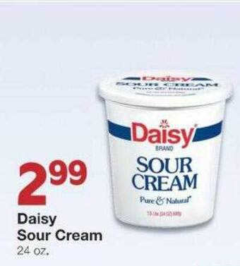 Market Street Daisy sour cream offer