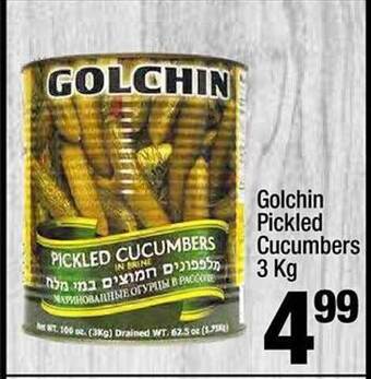 Super King Markets Golchin pickled cucumbers offer