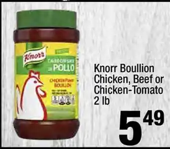Super King Markets Knorr bouillion chicken, beef or chicken-tomato 2 lb offer