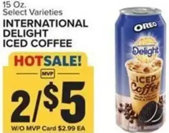 Food Lion International Delight Ice Coffee 15 oz. offer