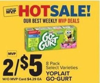 Food Lion Yoplait Go-Gurt offer