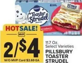 Food Lion 11.7 oz. Pillsbury Toaster Strudel offer