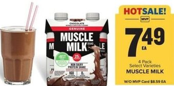 Food Lion Muscle Milk offer