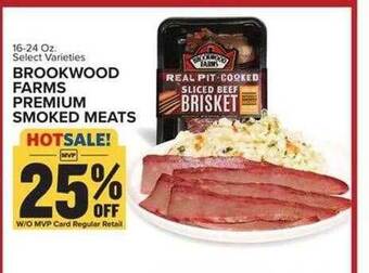 Food Lion Brookwood farms premium smoked meats offer