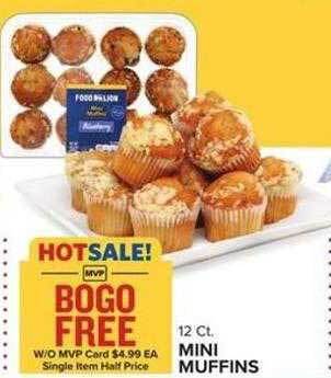 Food Lion Mini muffins offer