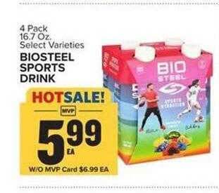 Food Lion Biosteel sports drink offer