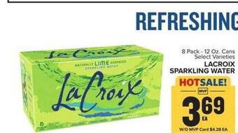 Food Lion Lacroix sparkling water offer
