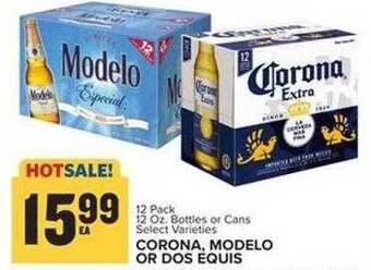 Food Lion Corona, modelo or dos equis offer