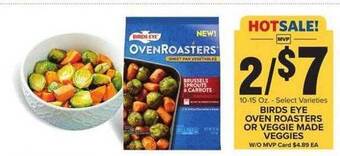 Food Lion Birds eye oven roasters or veggie made veggies offer