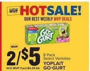 Food Lion Yoplait go-gurt offer