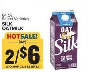 Food Lion Silk oatmilk offer