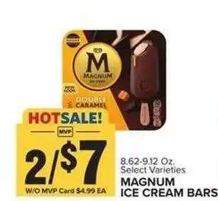 Food Lion Magnum ice cream bars offer