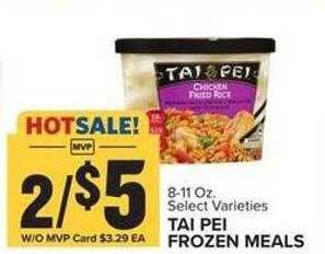 Food Lion Tai pei frozen meals offer