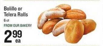 Lowes Foods Bolillo or telera rolls offer