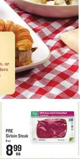 Lowes Foods Pre sirloin steak offer