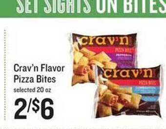 Lowes Foods Crav'n flavor pizza bites offer