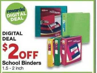 Market Street School binders offer