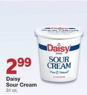 Market Street Daisy sour cream offer