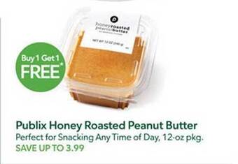 Publix Publix honey roasted peanut butter offer