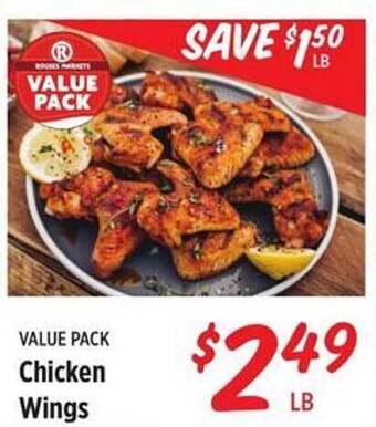 Rouses Chicken wings offer