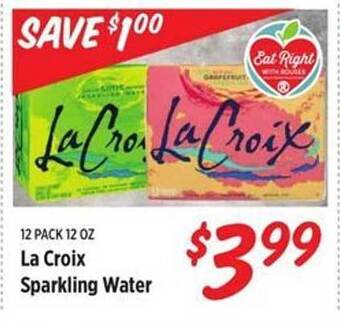 Rouses La croix sparkling water offer