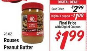 Rouses Rouses peanut butter offer