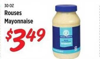Rouses Rouses mayonnaise offer