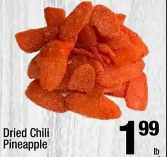 Super King Markets Dried chili pineapple offer