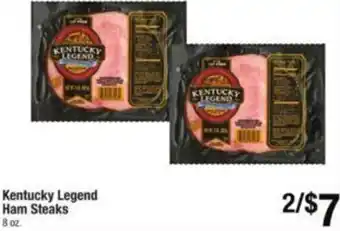 Shaw's Kentucky Legend Ham Steaks 8 oz. offer