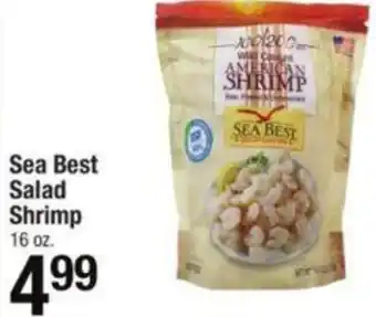 Shaw's Sea Best Salad Shrimp 16 oz. offer