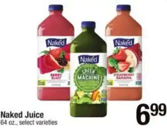 Shaw's Naked Juice 64 oz. offer