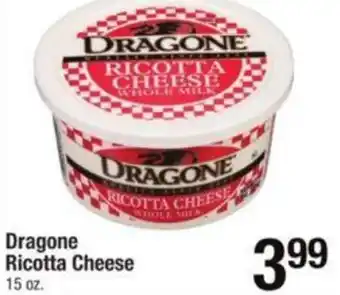 Shaw's Dragone Ricotta Cheese 15 oz. offer