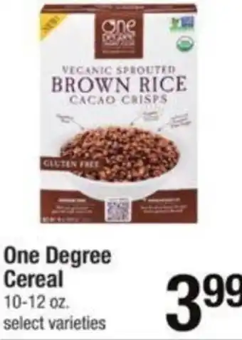 Shaw's One Degree Cereal 10-12 oz. offer