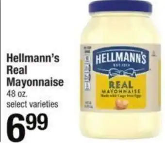 Shaw's Hellmann's Real Mayonnaise 48 oz. offer