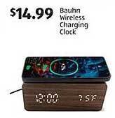 Aldi Bauhn wireless charging clock offer