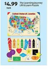 The learning journey lift & learn puzzle