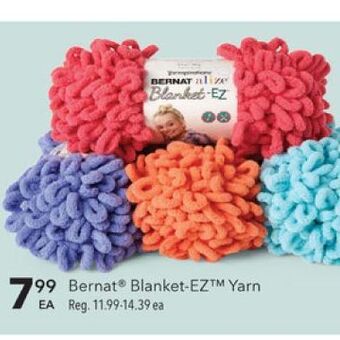 JOANN Bernat blanket yarn offer
