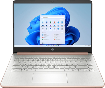 Best Buy Hp - 14" laptop - intel celeron - 4gb memory - 64gb emmc - rose gold offer