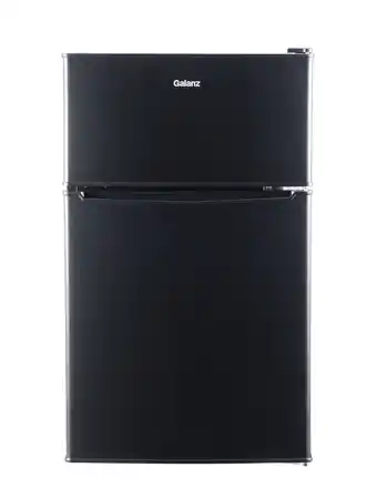 Walmart Galanz 3.1 cu ft two door mini fridge with freezer offer