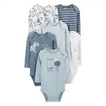 Kohl's Baby boy carter's 6-pack long-sleeve original bodysuits offer