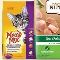Target Meow mix dry cat food offer