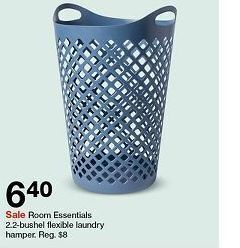 Target Laundry hamper offer