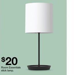 Target Stick lamp offer